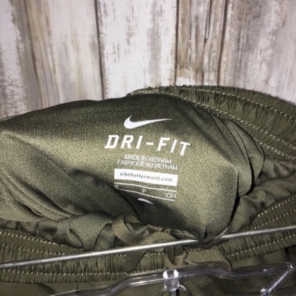 Nike Olive Athletic Shorts - Picture 3 of 3